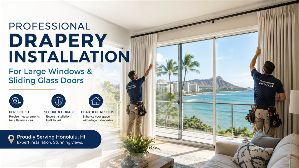 Professional Drapery Installation