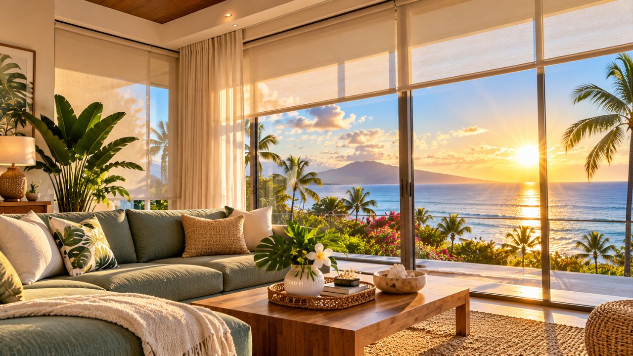 How to Choose Window Treatments for Hawaii’s Strong Sunlight