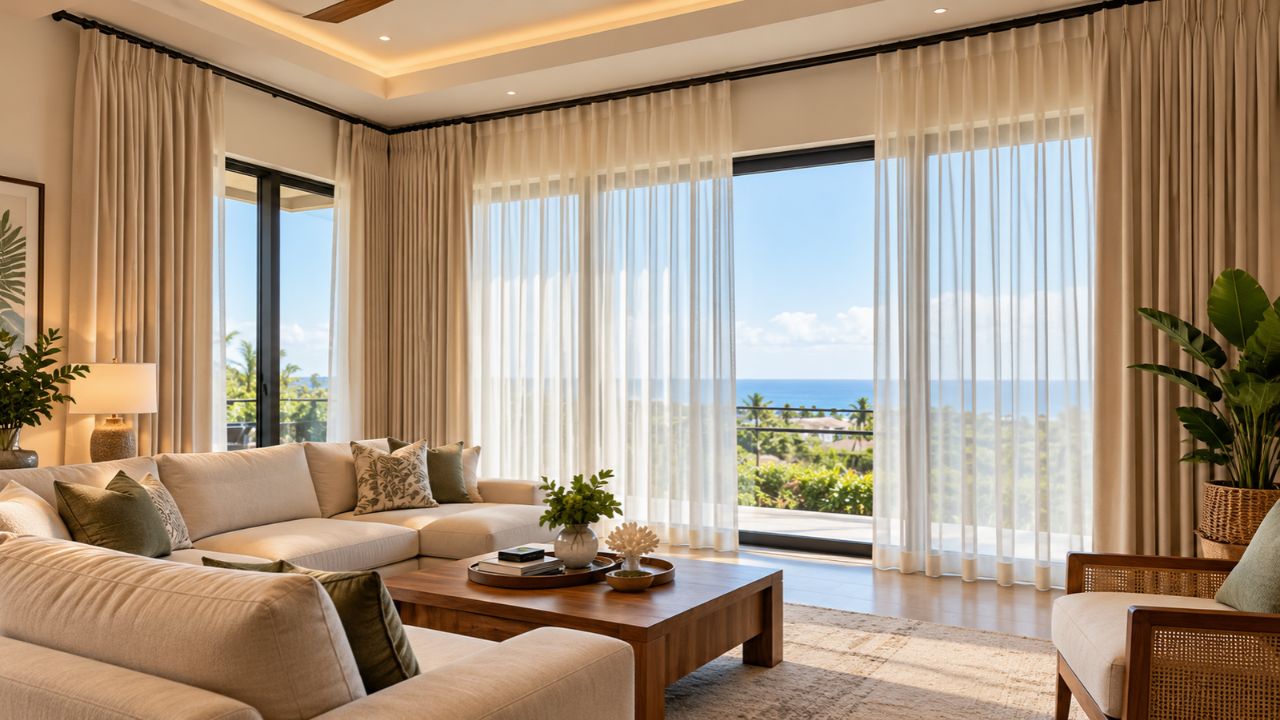 Drapery for Vacation Rentals in Hawaii: What Property Owners Should Consider